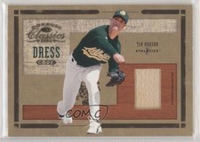 2004 Donruss Classics Dress Code Game-Used Bat 50/50 Tim Hudson #DC-41 7eo
