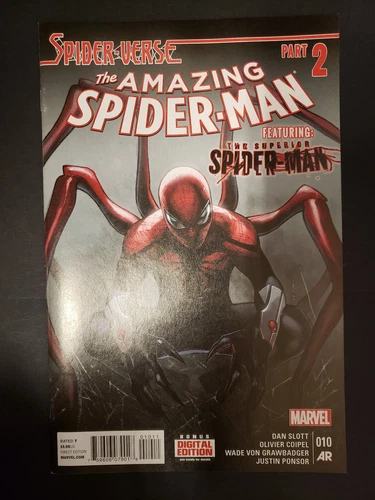 AMAZING SPIDER-MAN #10 1ST APPEARANCE OF SPIDER PUNK NM 9.4 MARVEL COMICS
