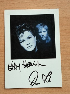 Inker & Hamilton - Autograph Card Original Signed - #51363
