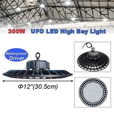300W UFO Led High Bay Light Industrial Commercial Factory Warehouse Shop Lights