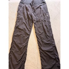 Lululemon Black Studio Women's 4 Pull on Dance Pants 29" Inseam