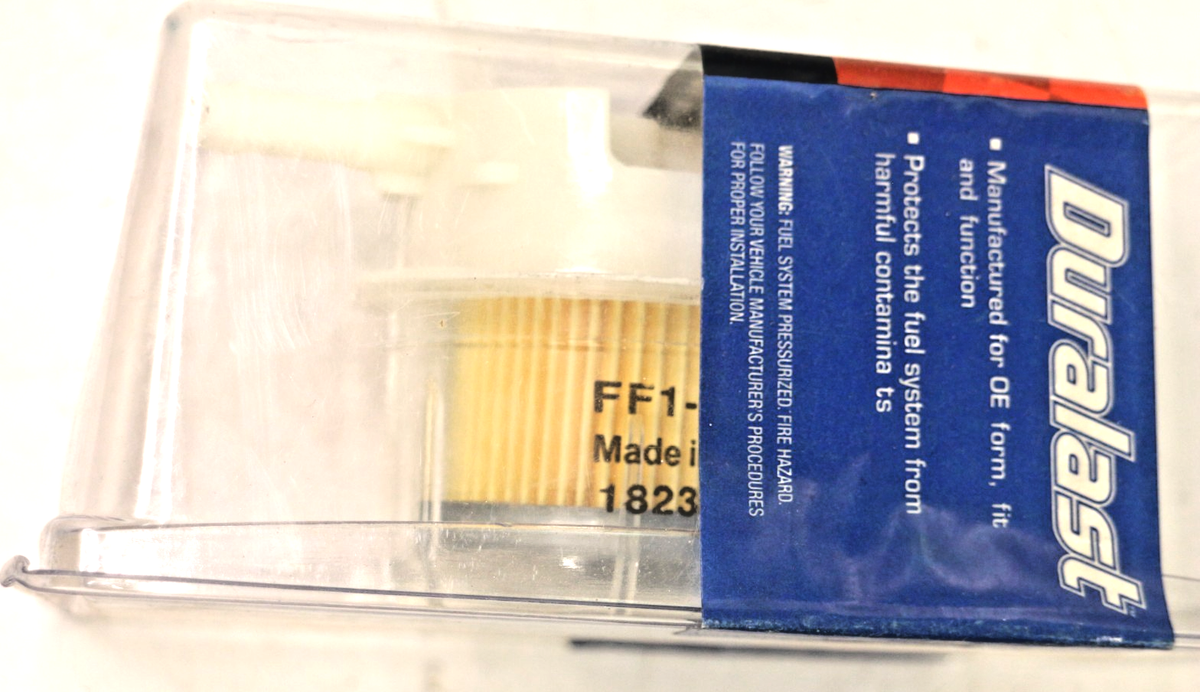 Duralast Fuel Filter FF1-4TDL New in Box | eBay