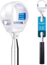 Upgraded Auto-Locking Golf Ball Retriever Performance Version Thicken Telescopic