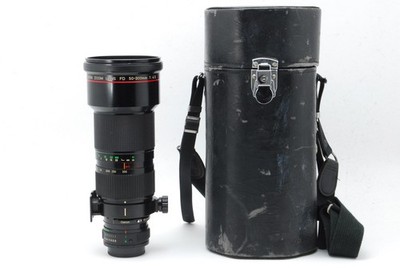Rare!! [Almost MINT] Canon New FD NFD 50-300mm f/4.5 L MF Zoom