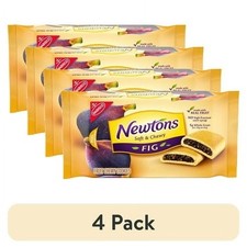  4 pack Newtons Soft  Fruit Chewy Fig Cookies, Fig Bars , 10 oz