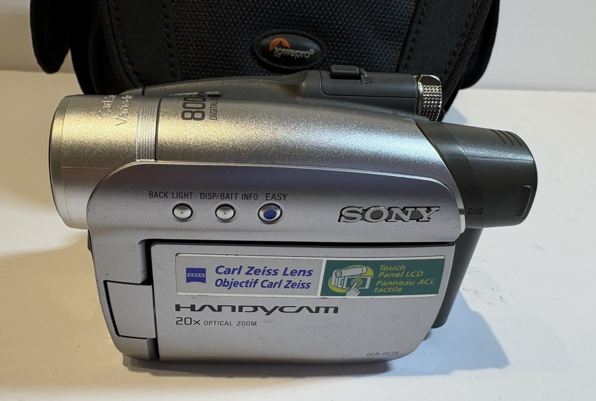 Sony DCR-HC28E MiniDV Digital Video Camera Handycam For Parts Or