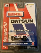 Auto World Xtraction 1971 BRE Datsun 240Z 46 HO Scale Slot Car NEW 