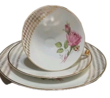 Mitterteich Barvaria 3 Piece Tea Set