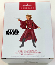 2024 Hallmark Star Wars  The Phantom Menace 25th Anniversary Padme Amidala NIB