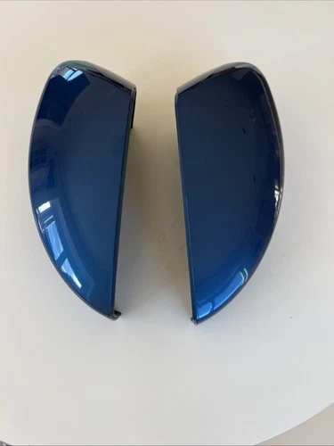 2017-2019  OEM Ford Escape LH RH Set  Mirror Cover Caps Lightning Blue