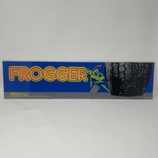 Sega Gremlin Original Frogger Arcade Marquee Vintage 1981