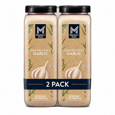Member's Mark Granulated Garlic, 26 oz.( 2 pack)