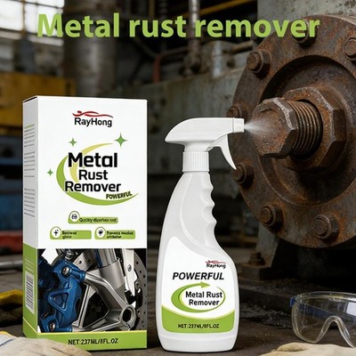 1x High Speed Rust Removal: Powerful rust remover spray for rust removal New