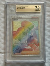 2021 Pokemon Sword and Shield Chilling Reign 213 Caitlin SCR Rainbow PSA BGS 9.5 on eBay