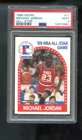 1989-90 Hoops #21 Michael Jordan PSA 9 Graded Basketball Card All-Star NBA 89