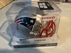 Tedy Bruschi Mini Helmet Auto Autograph Beckett Cert Speed  Patriots Signed