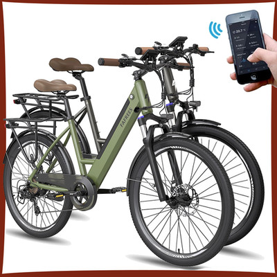 FAFREES F26 PRO Elektrofahrrad 36V 14.5AH 26*1.75Zoll 42N.m E-City Bike 90-110KM