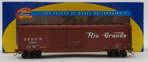 Coche de carga Athearn 92438 escala HO D&RGW 50' doble puerta #65259 nuevo en caja | Condition: New