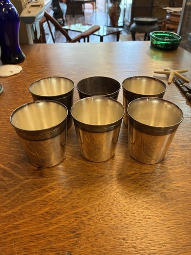 Chrstofle Julep Cups ? Set Of Six Good Condition French