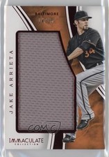 2016 Panini Immaculate Immaculate Standard Red 14/15 Jake Arrieta #ISD-JA 3b8