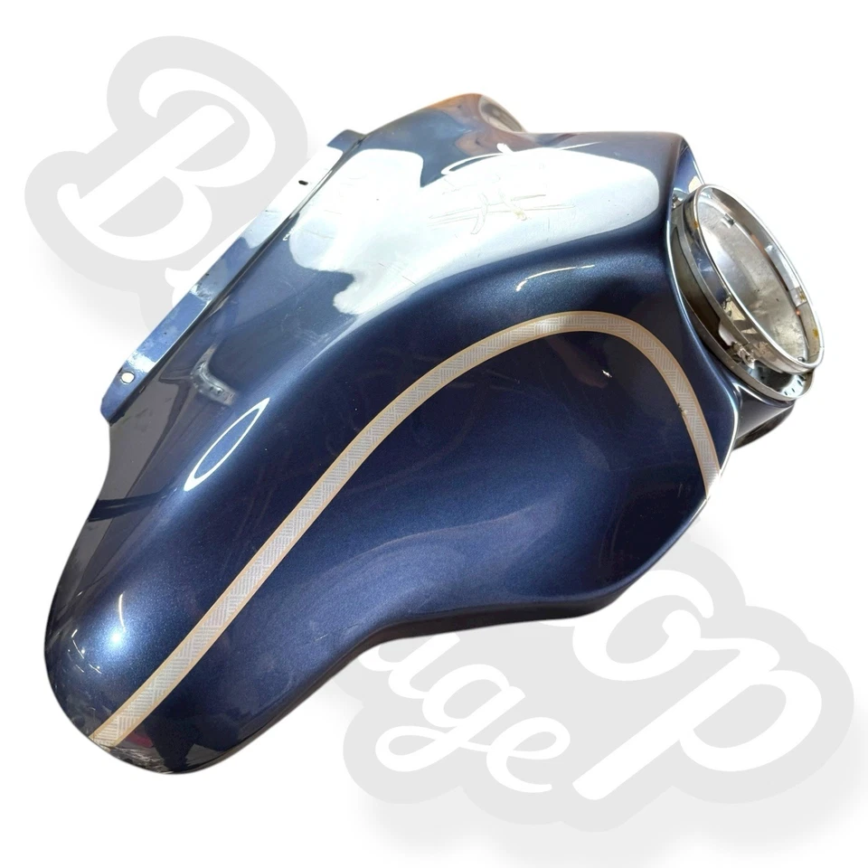 03 Harley Ultra Classic Electra Glide Frontal Exterior Batwing Carenado Cubierta Exterior Foto 3 de 4