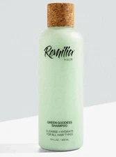 REMILIA Green Goddess Shampoo for Damaged Hair – With Rosemary Oil & Green Te...