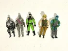 Vintage Hasbro GI Joe and Friends Action Figure Lot of 5