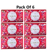 6 X Camay Classic Fragrance Beauty Soap Bar 125g