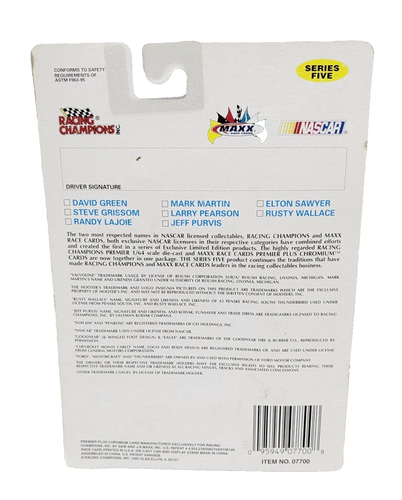 Coche diecast Mark Martin #6 Valvoline '94 Racing Champions To The Maxx escala 1:64 - Imagen 3 de 3