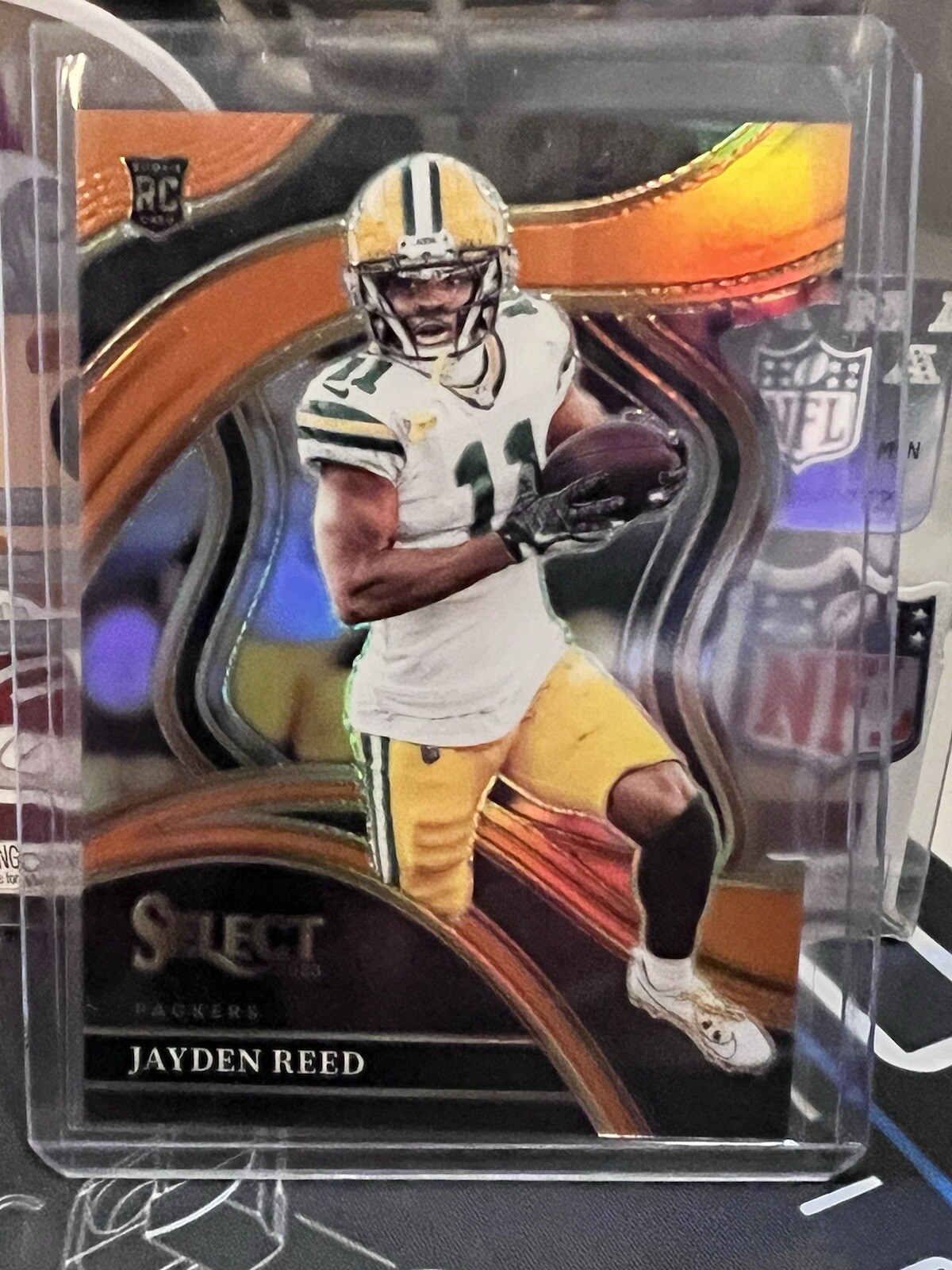 2023 Panini Select Jayden Reed RC Orange Die Cut /399 Club Level 258