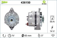 Valeo 436150 Generator FüR Bedford Fiat Maserati Moskvich Opel Vauxhall