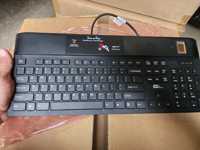 KSI-1700 SX HFFFB-16 Biometric Security RFID Card Reader  and San-a-Key 