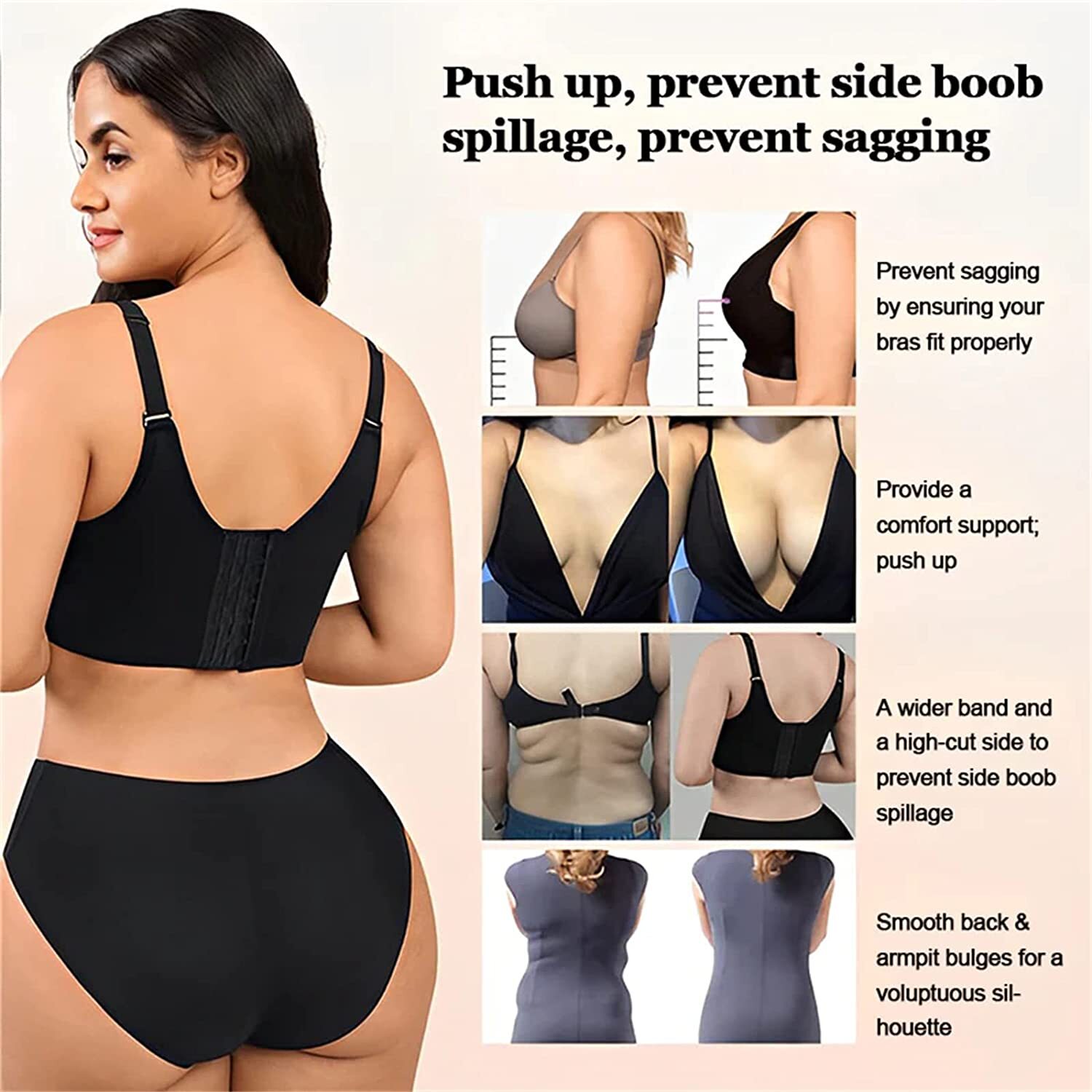 Ordinarye-R Back Smoothing Bra, Ordinarye-R Bra for Side and Back