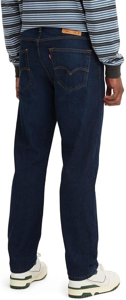Levi's Men's 502 Taper Fit Jeans On and Off-Dark Indigo Stonewash