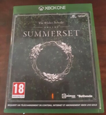 The Elder Scrolls Online Summerset Xbox One FR Complet | eBay