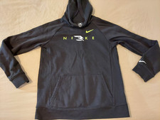 Boys Nike Hoodie Sweater XL Black Athletic Gym Workout
