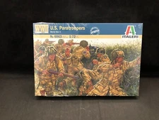 Italeri U.S. Paratroopers World War II - 1:72 Scale Plastic Model Kit 6063