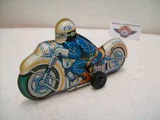 Motorcycle "POLICE", 60s, Friktion, Japan, 15 cm 
