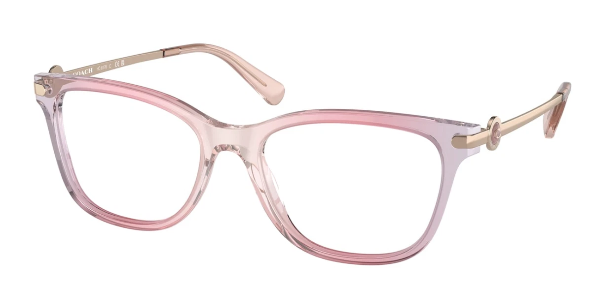 Coach hotsell glasses pink