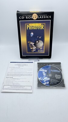 Wing Commander Privateer Computer (1994) EA Classic CD-Rom Big Box PC