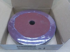 Powerbuilt 180x22mm P120 Aluminium Oxide Discs, 25 Pack Sanding Discs,