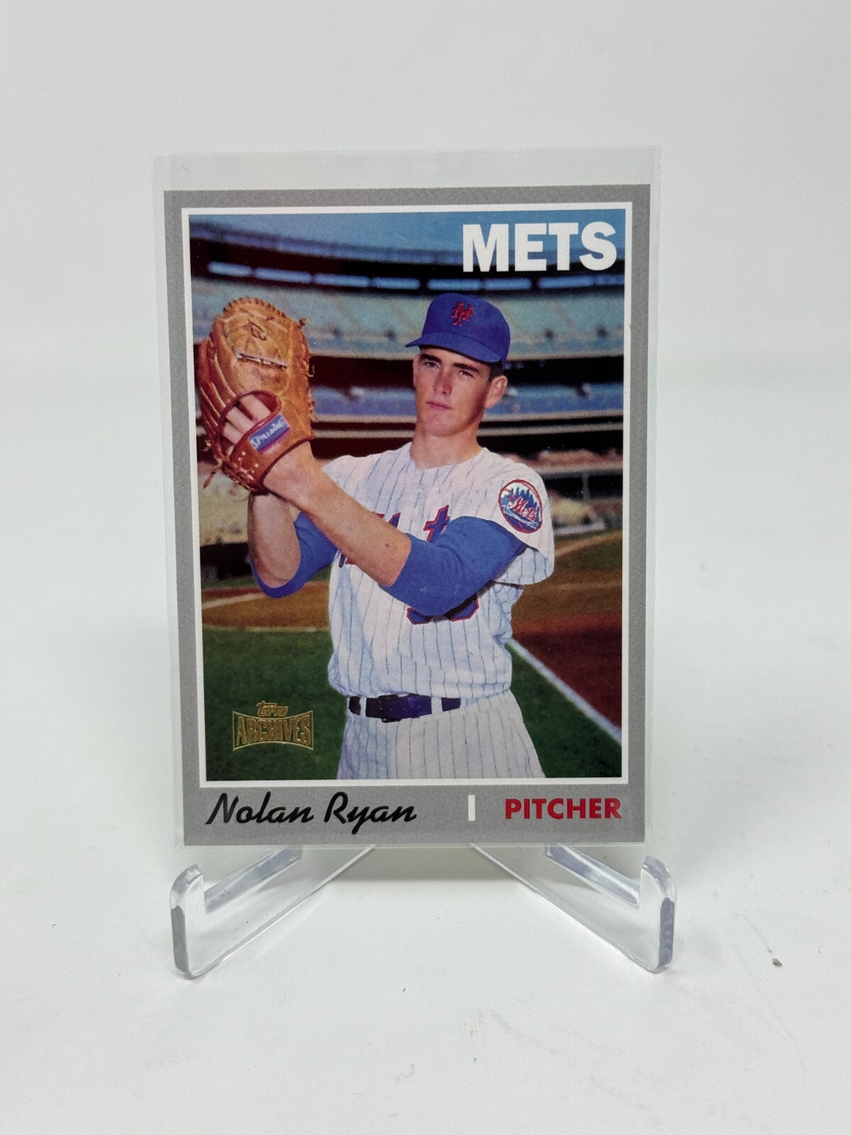 2012 Topps Archives Baseball Nolan Ryan REPRINT Card #712