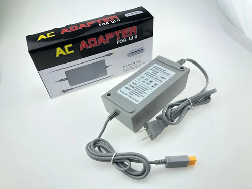AC Adapter Power Supply Charger Cord Cable For Nintendo Wii U Console WUP-002