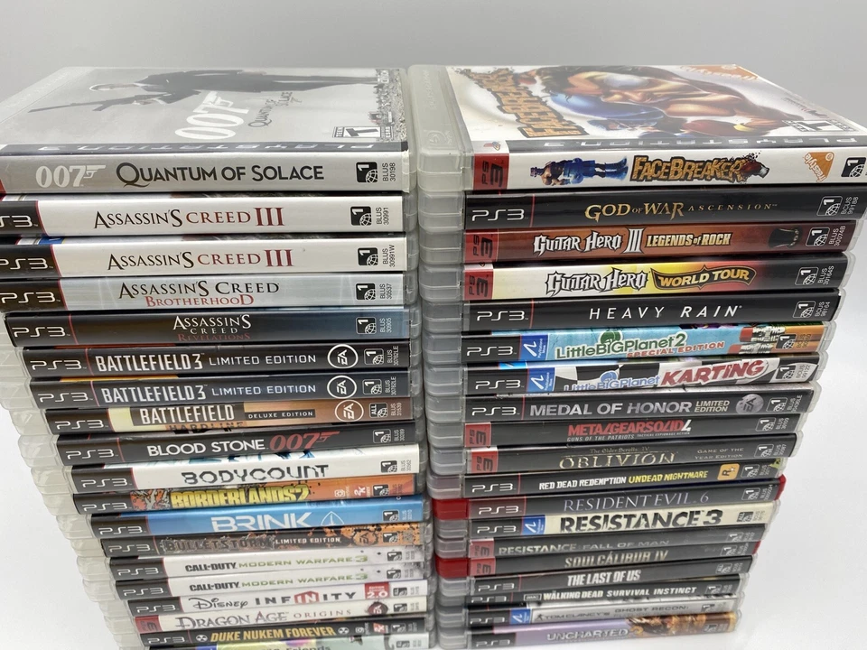 PS3 Video Game Store - Build a Collection Cheap - Many Games to Choose From - Image 4 of 4