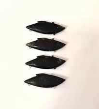 (4) Bill Lewis Rat-L-Trap 1/2 oz Lipless Crankbait Fishing Lure Lot of 4