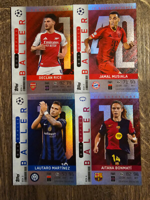 Match Attax Champions League 24/25 Extra Box Office Ballers Limited Edition