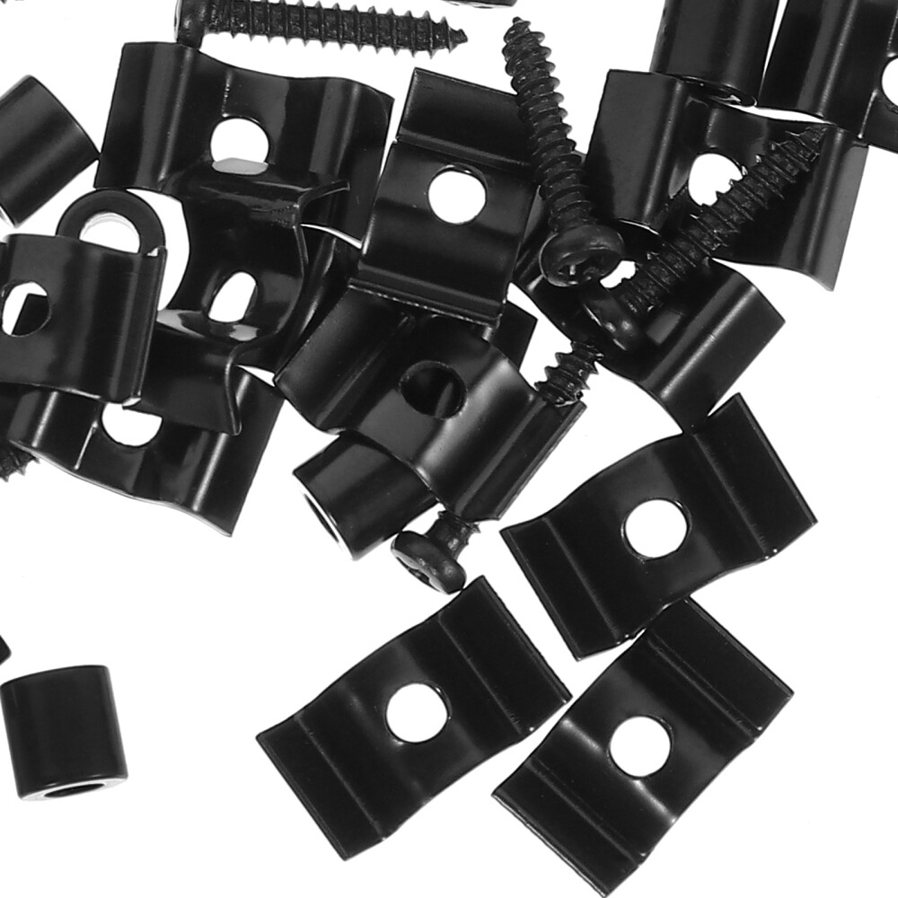 10-Piece Guitar String Retainer Buckle Replacement Accessories Set