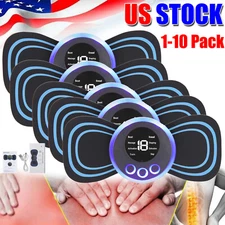 Mini Electric Neck Back Full Body Massager Relief Pain Cervical Massage Patch