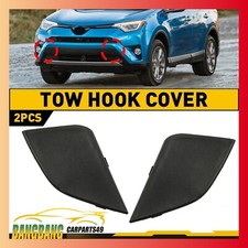 Fits For Toyota Rav4 2016-2018 Front Bumper Tow Hook Eye Cover Cap Left Right 2x