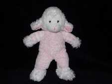 Russ lamb soft toy pink sheep rattle Rattle Pals